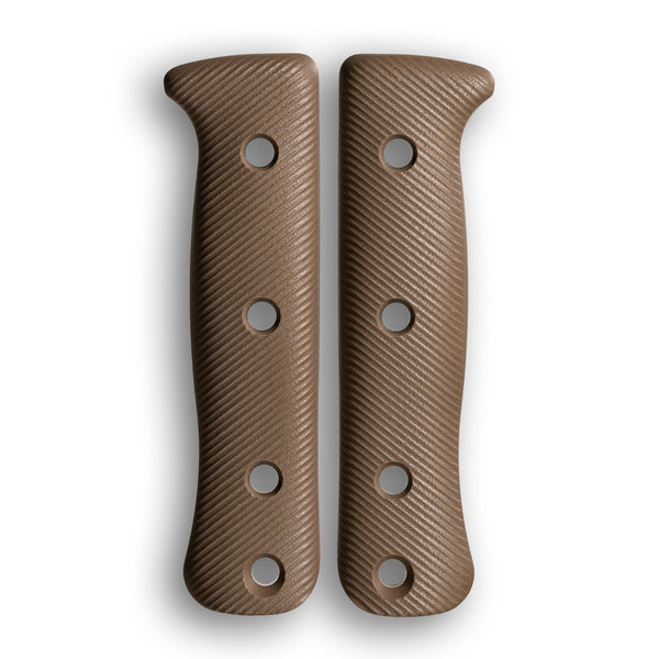 F5 GEN2 Swappable Handle Scale Set (Dark Earth G10) - Reiff Knives