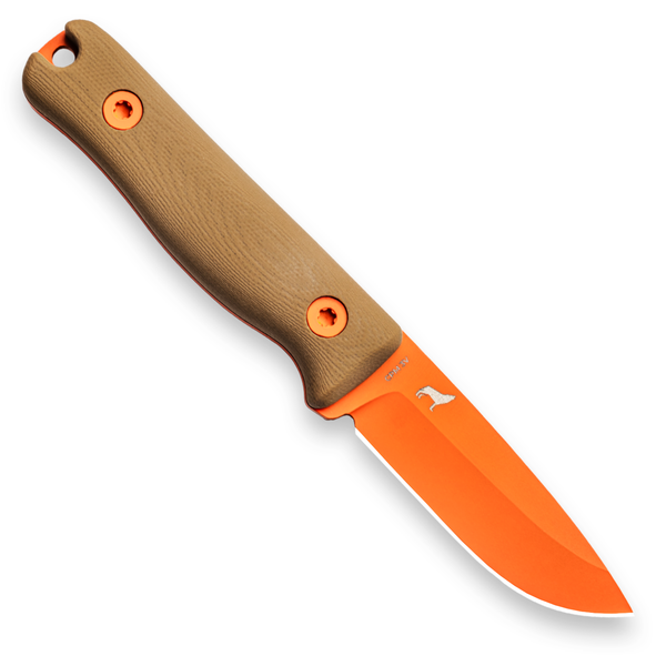 F3XC Extreme Conditions EDC Fixed Blade (CPM 3V, Hi-Vis Orange