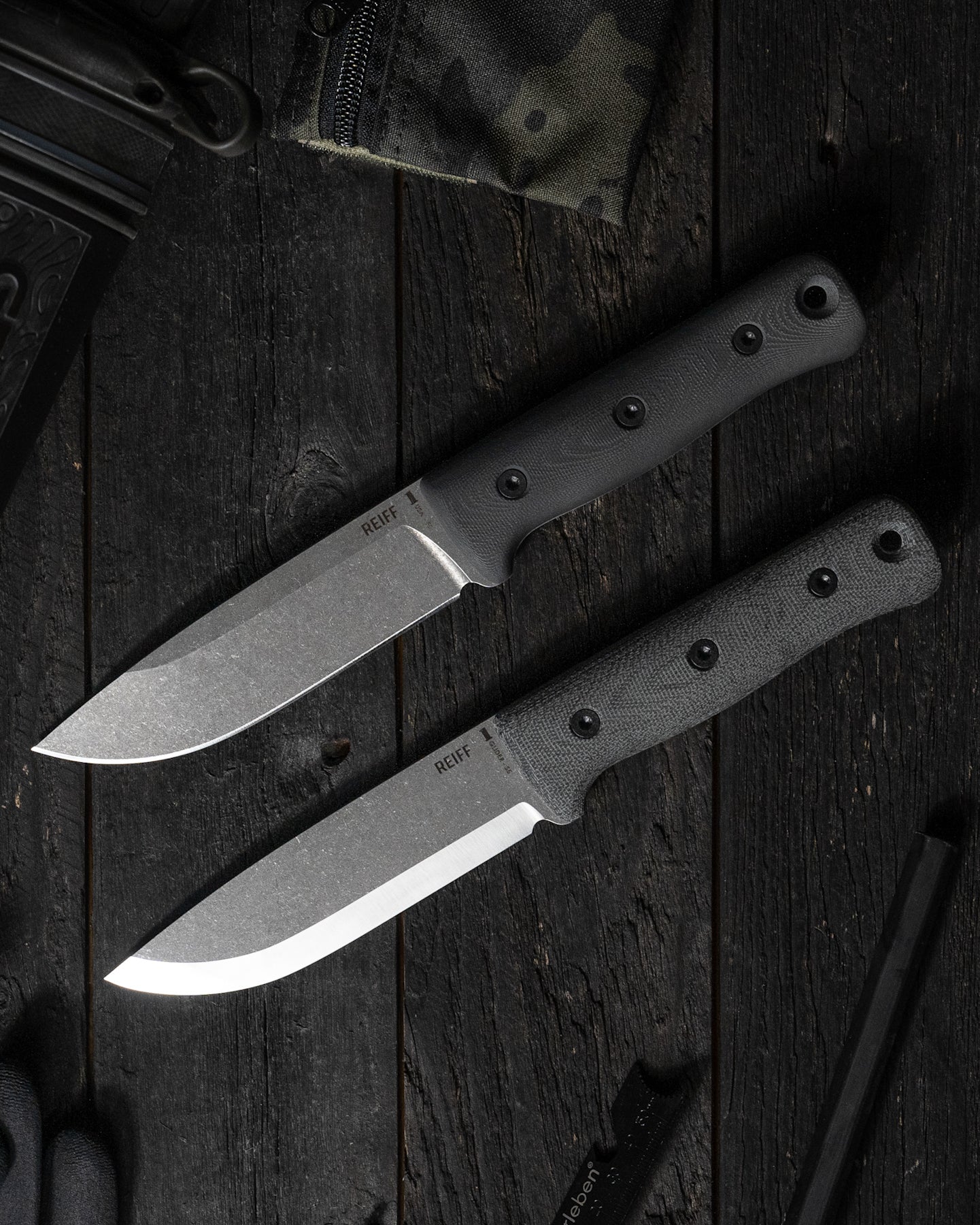 F5 Field Survival Knife &<br>S5 Glider Bushcraft Knife