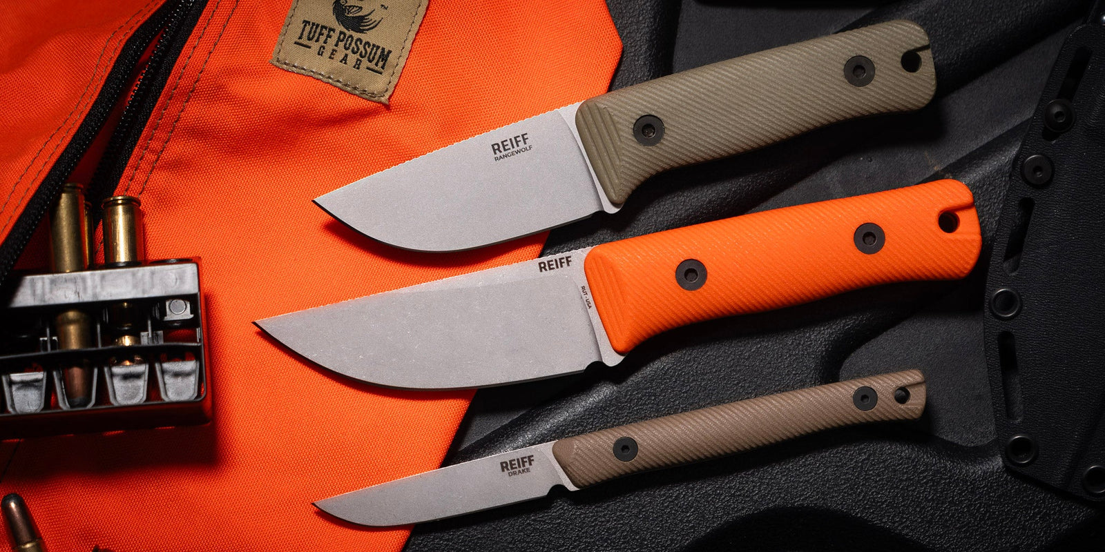 RUT Fixed Blade Hunting Knife