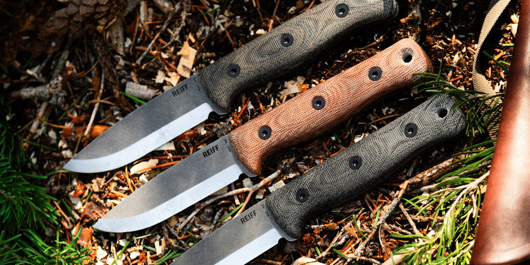 F4 Scandi Bushcraft Knife