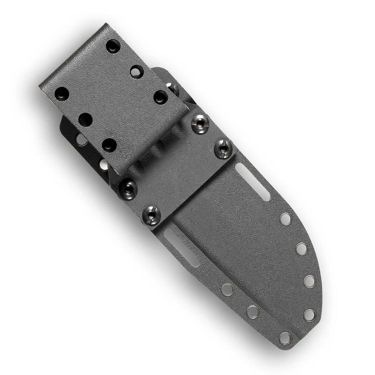 F6 GEN2 Leuku Survival Knife (CPM 3V, Stonewashed DLC, Black Canvas Micarta)