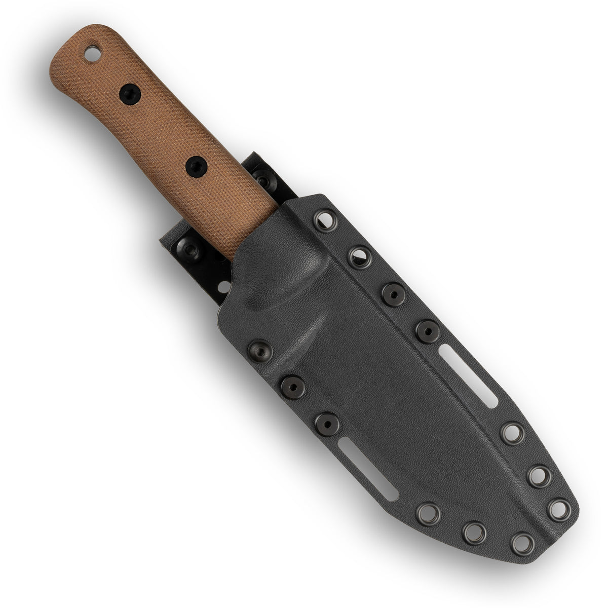 F5 GEN2 Field Survival Knife (CPM MagnaCut, Stonewash, Natural Canvas Micarta)
