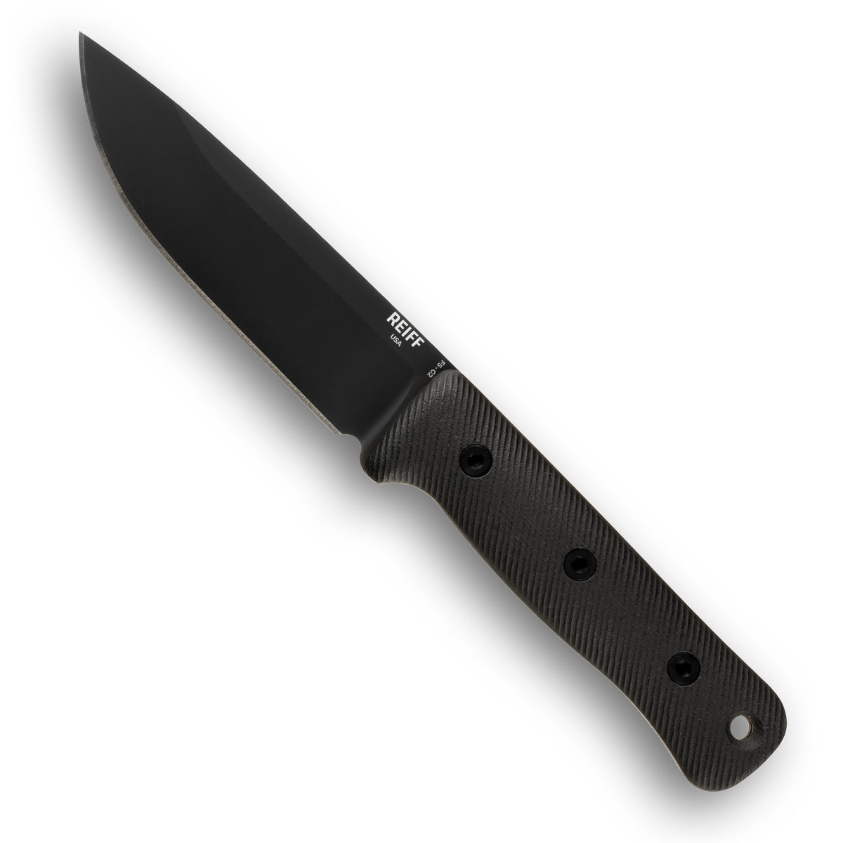 F5 GEN2 Field Survival Knife (CPM MagnaCut, Black DLC, Black Canvas Micarta)