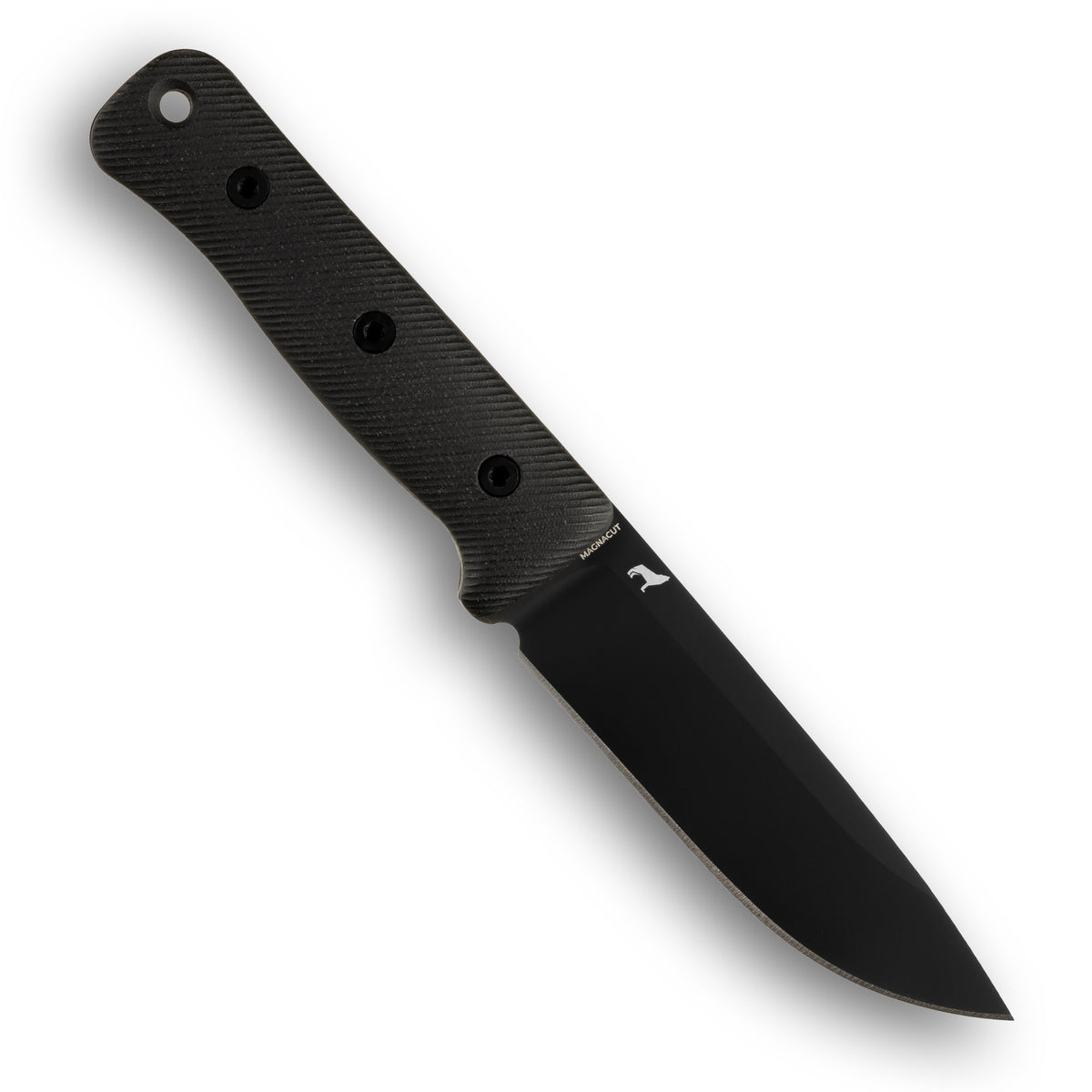 F5 GEN2 Field Survival Knife (CPM MagnaCut, Black DLC, Black Canvas Micarta)