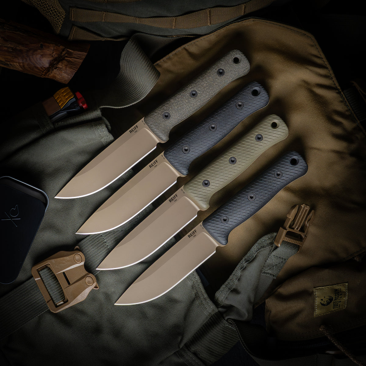 F5 GEN2 Field Survival Knife (CPM MagnaCut, FDE PVD, Black G10)