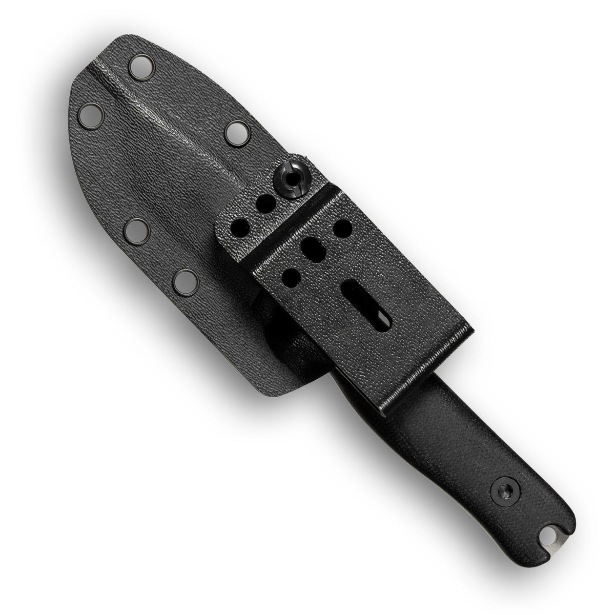 F3 EDC Fixed Blade Knife (CPM MagnaCut, Stonewash, Black Canvas Micarta)