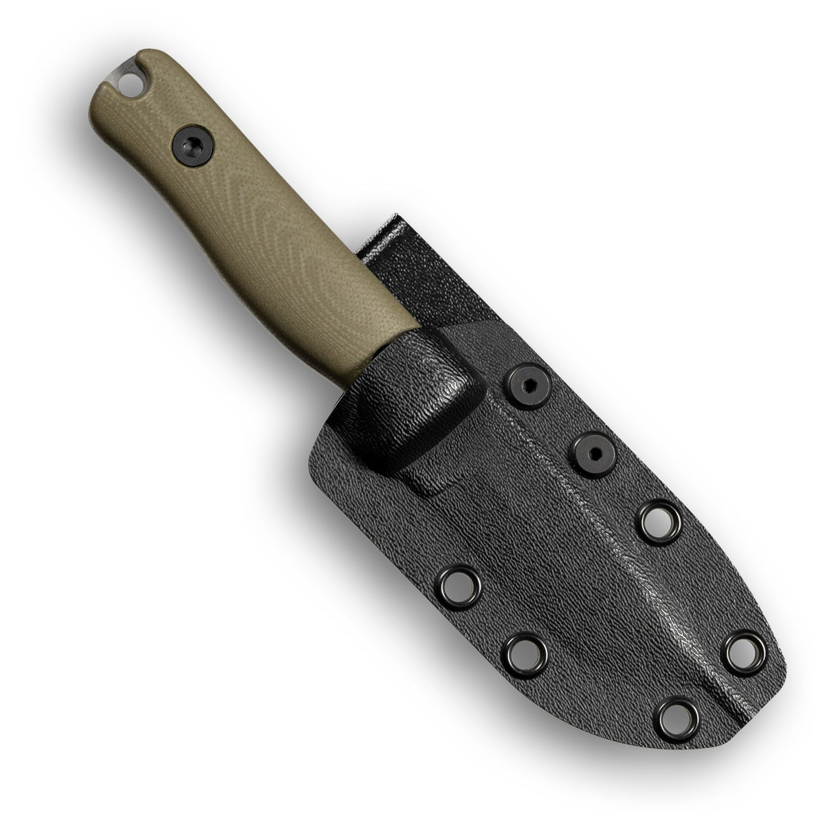 F3 EDC Fixed Blade Knife (CPM MagnaCut, Stonewash, OD Green G10)