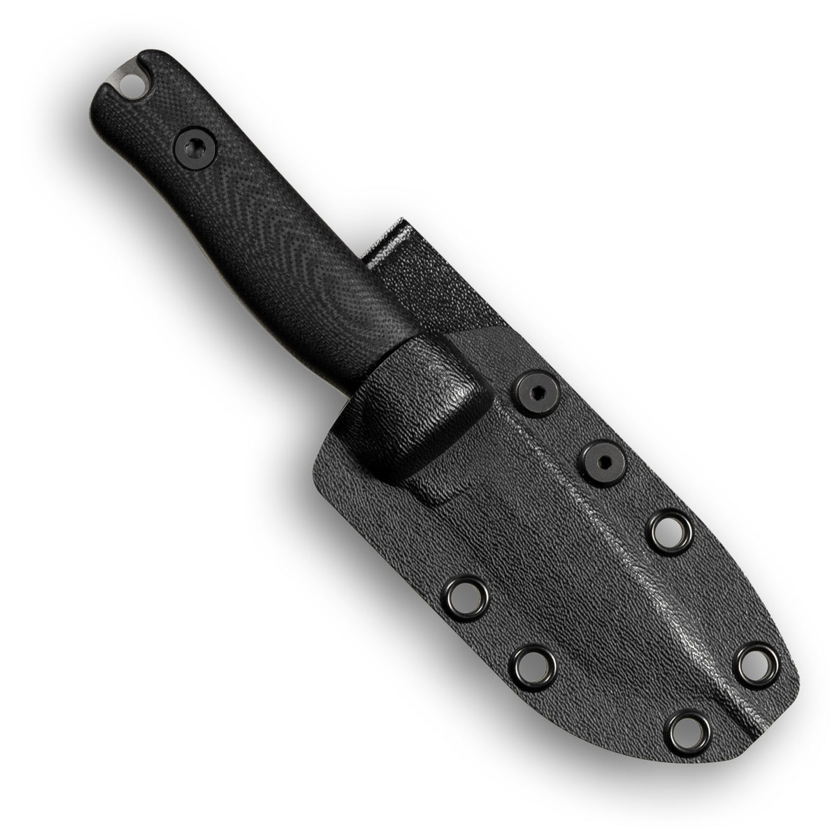 F3 EDC Fixed Blade Knife (CPM MagnaCut, Stonewash, Black G10)