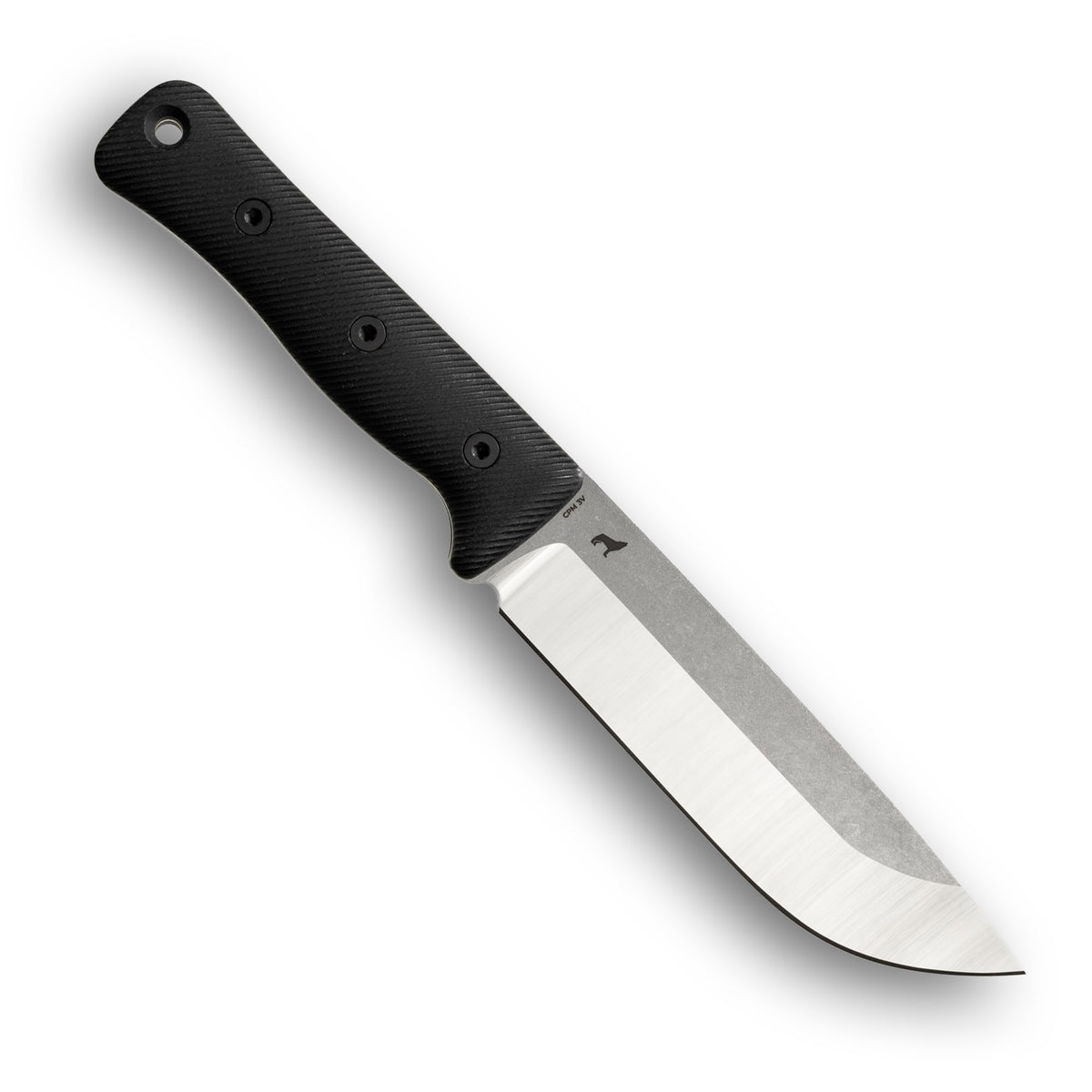 F6 GEN2 Leuku Survival Knife (CPM 3V, Two-Tone, Black Canvas Micarta)