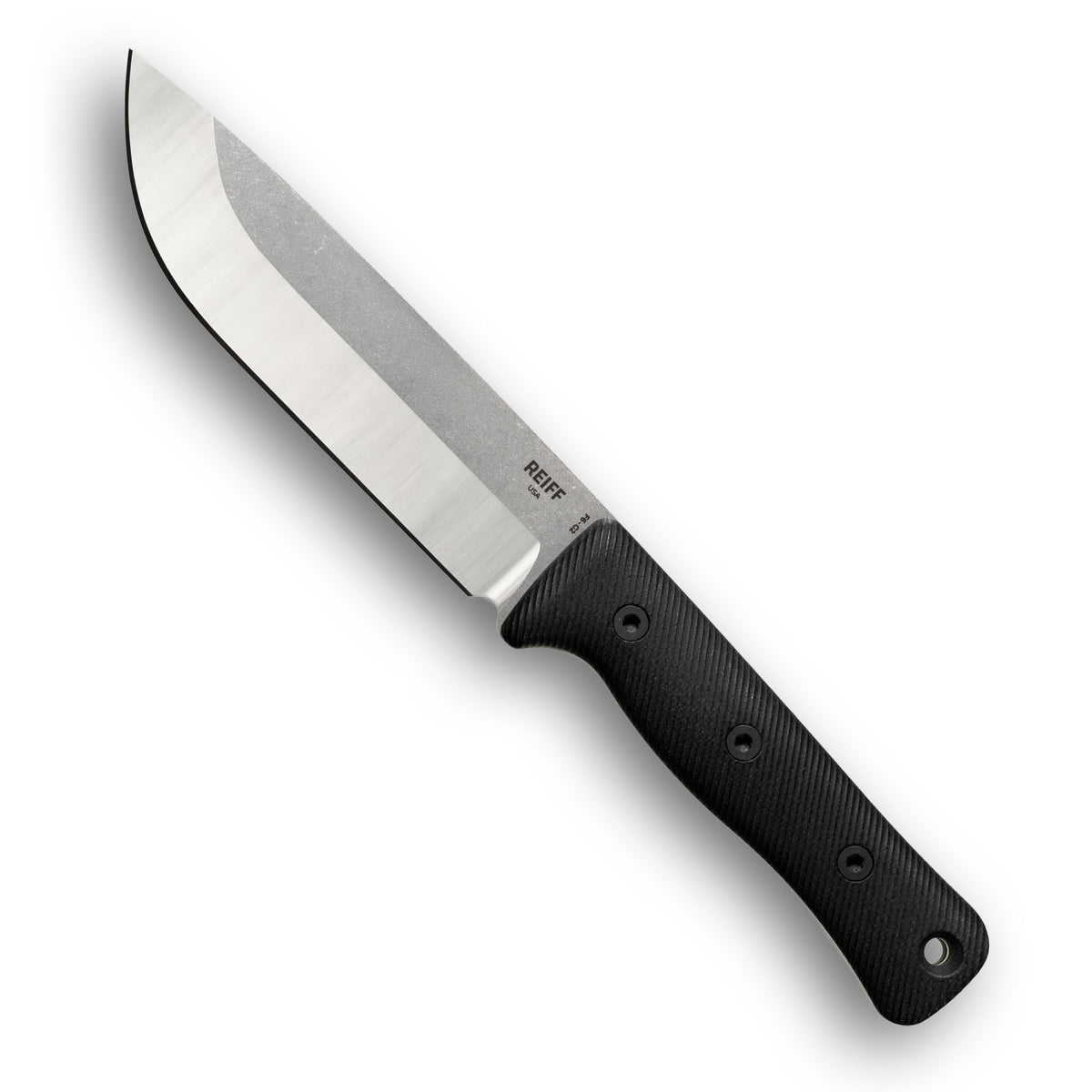 F6 GEN2 Leuku Survival Knife (CPM 3V, Two-Tone, Black Canvas Micarta)