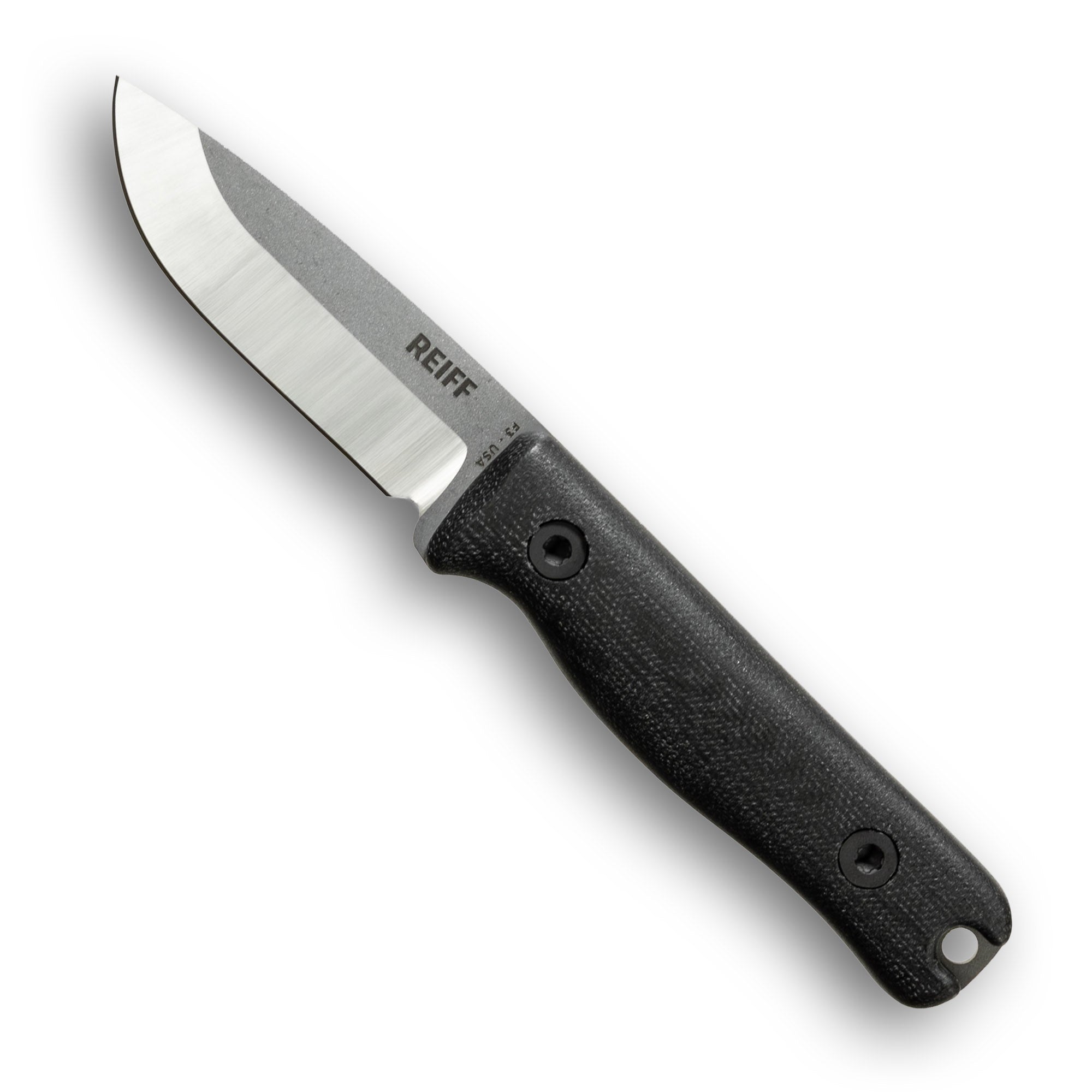 F3 EDC Fixed Blade Knife (CPM MagnaCut, Two-tone, Black Canvas