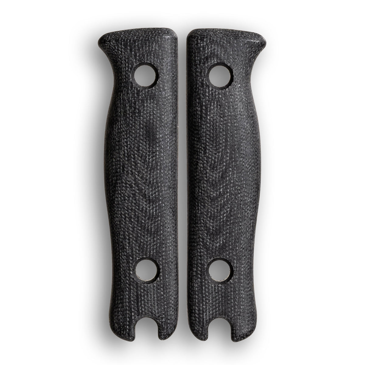 F3 Swappable Handle Scale Set (Black Canvas Micarta)