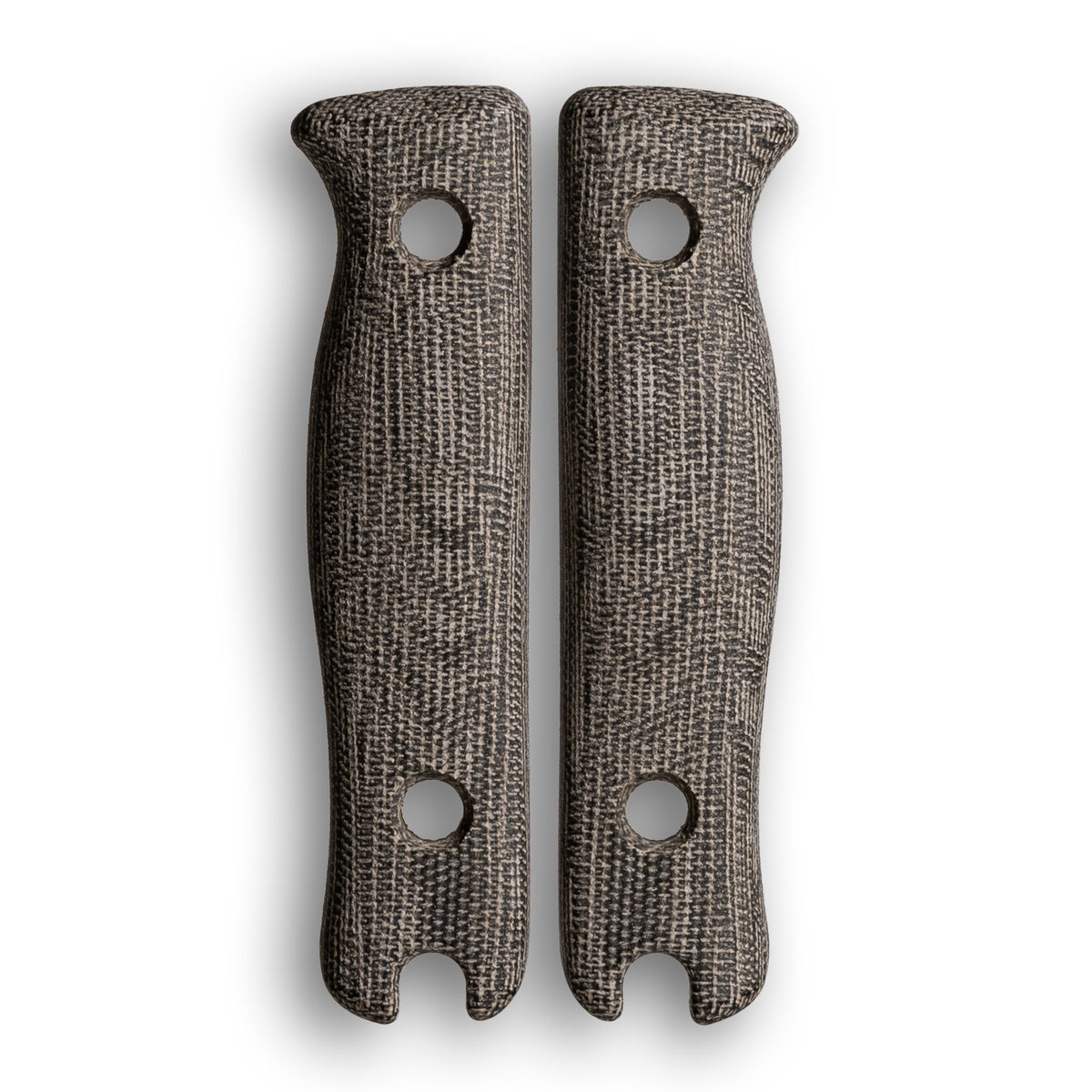 F3 Swappable Handle Scale Set (Green Canvas Micarta)