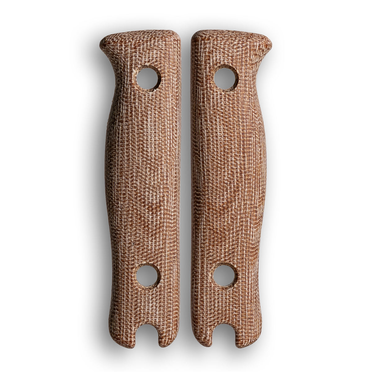 F3 Swappable Handle Scale Set (Natural Canvas Micarta)