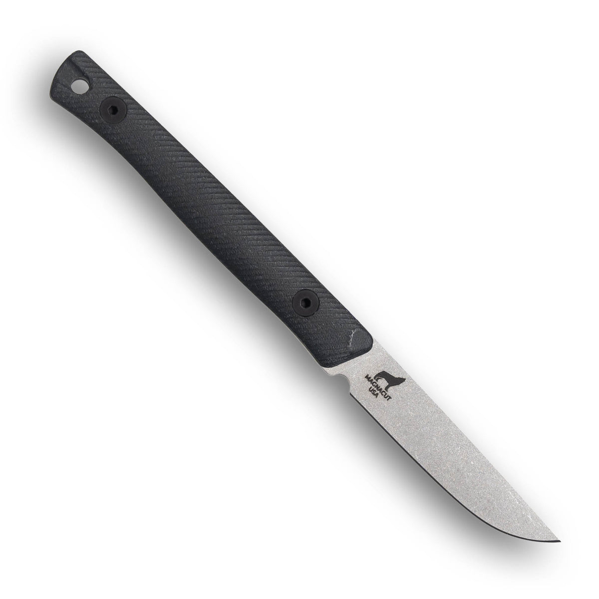 DRAKE (MagnaCut, Stonewashed, Black Canvas Micarta)
