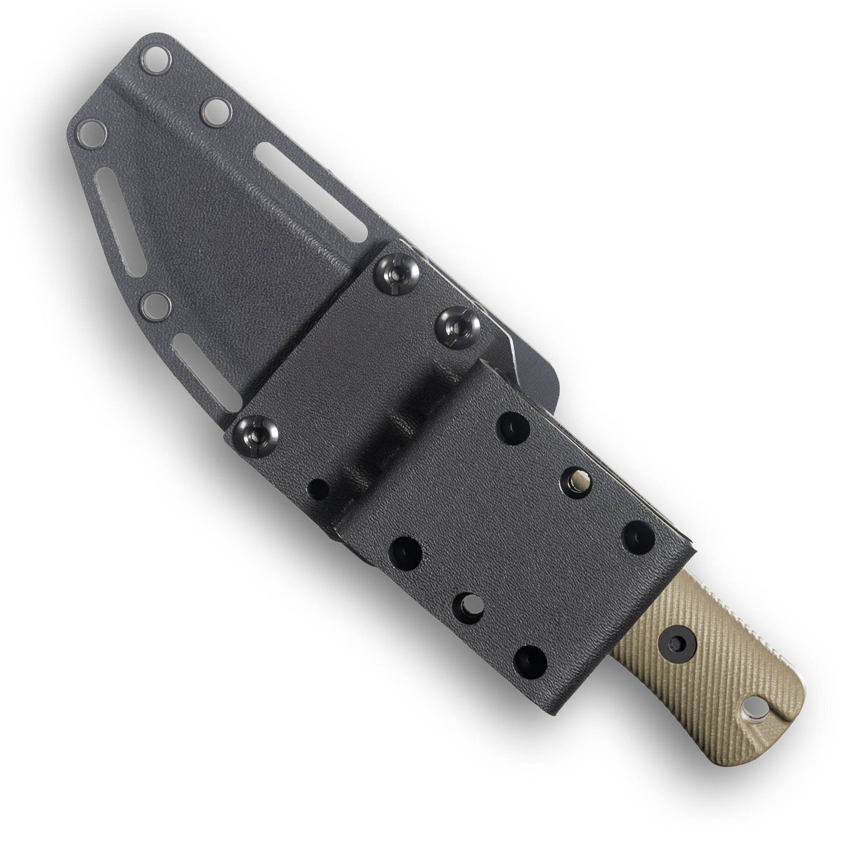 RUT Fixed Blade Hunting Knife (MagnaCut, Stonewash, OD Green G10)