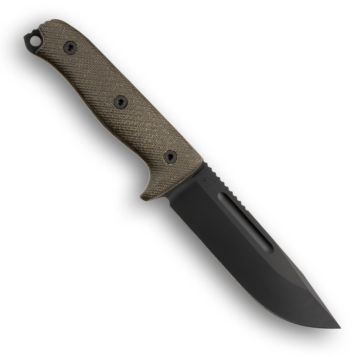 VICON (CPM MagnaCut, Black DLC, Green Canvas Micarta)