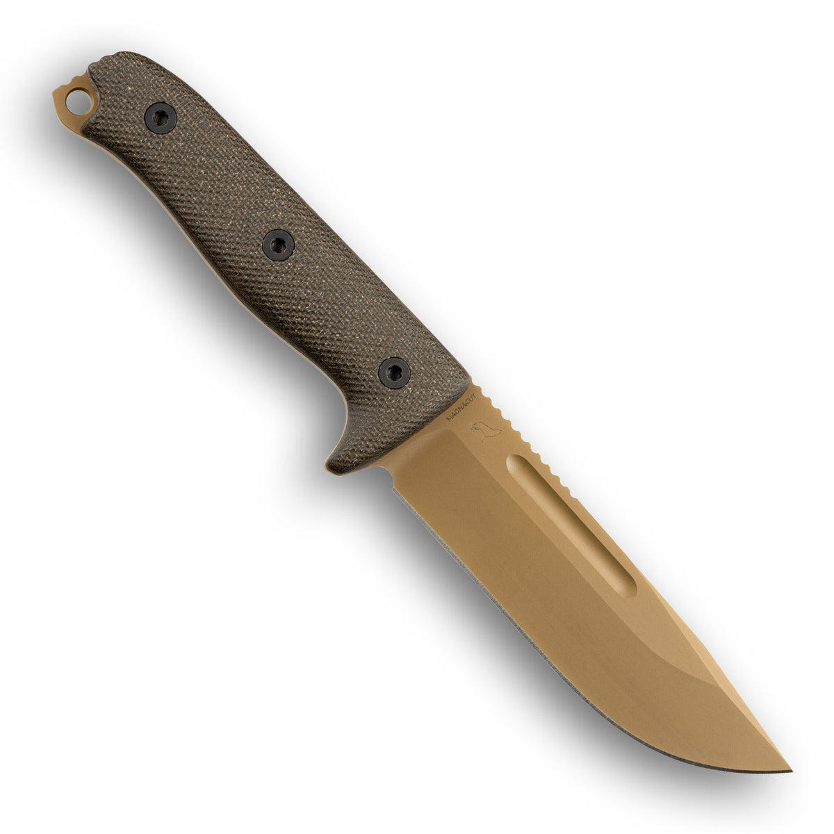 VICON (CPM MagnaCut, FDE PVD, Green Canvas Micarta)