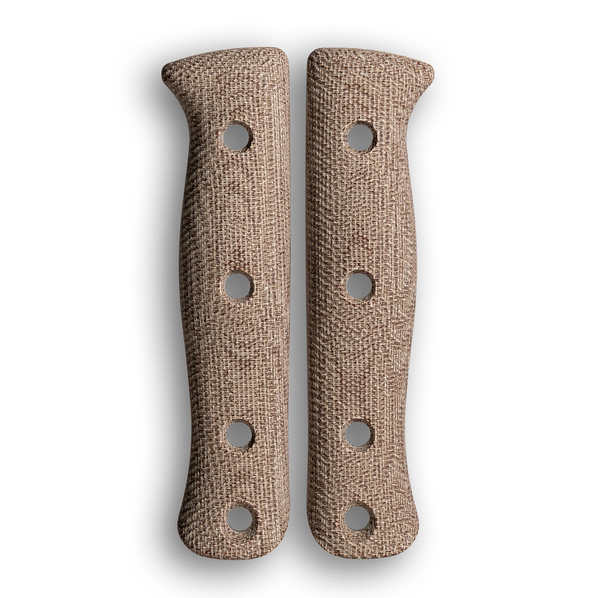 F4 GEN2 Swappable Handle Scale Set (Natural Canvas Micarta)
