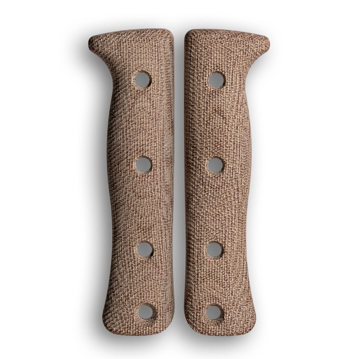 F6 GEN2 Swappable Handle Scale Set (Natural Canvas Micarta)