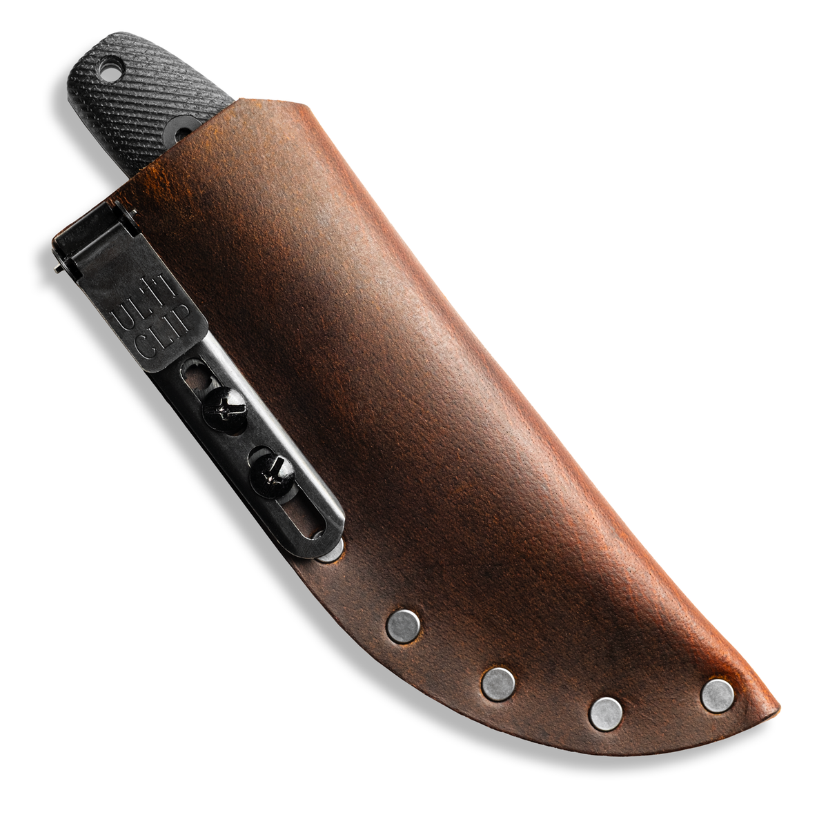 BLEM Circadian Clip Point EDC Fixed Blade Knife (CPM MagnaCut, Black Cerakote, Black Canvas Micarta)
