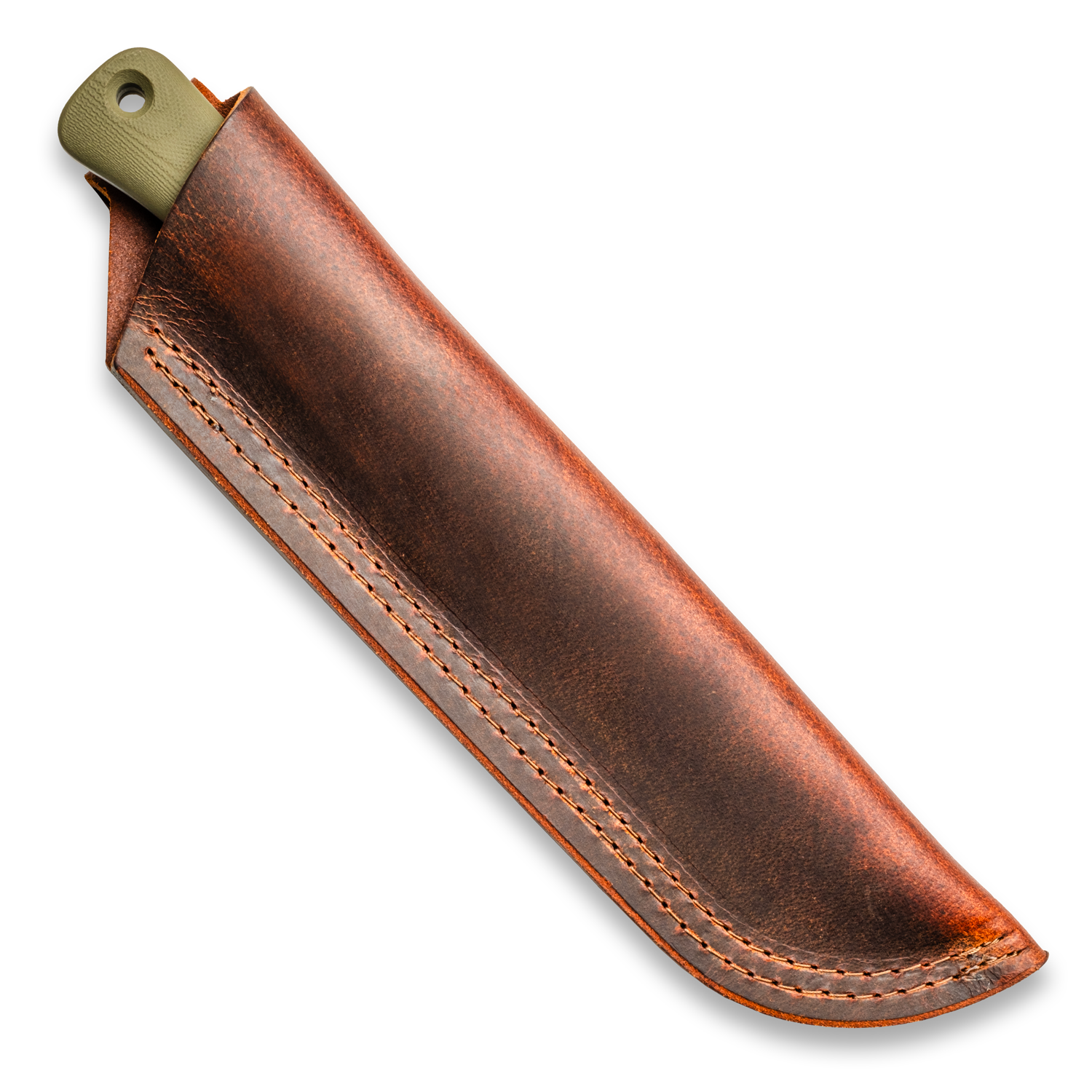 F6 Crazy Horse Leather Belt Sheath - Reiff Knives