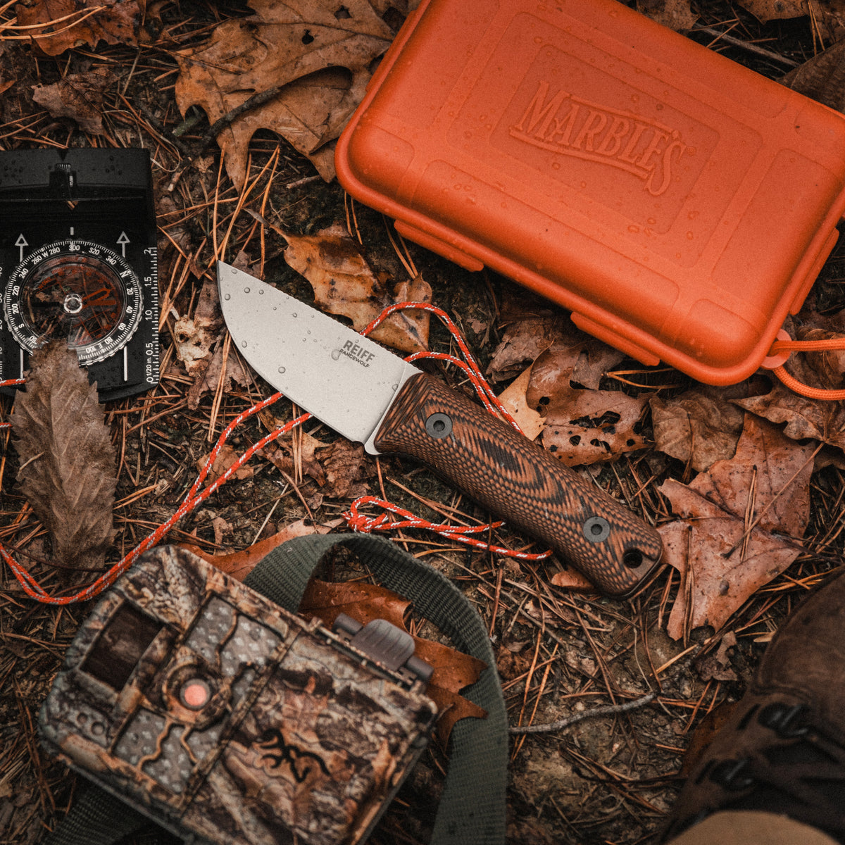 RANGEWOLF™ (CPM MagnaCut, Stonewash, Orange & Black G10)