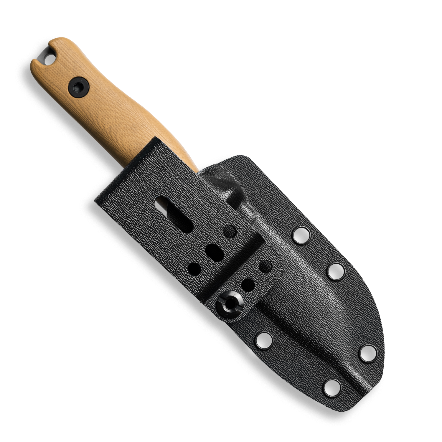 F3 EDC Fixed Blade Knife (CPM 3V, Matte Stonewash, Coyote Tan G10 F3 EDC Fixed Blade Knife (CPM 3V, Matte Stonewash, Coyote Tan G10