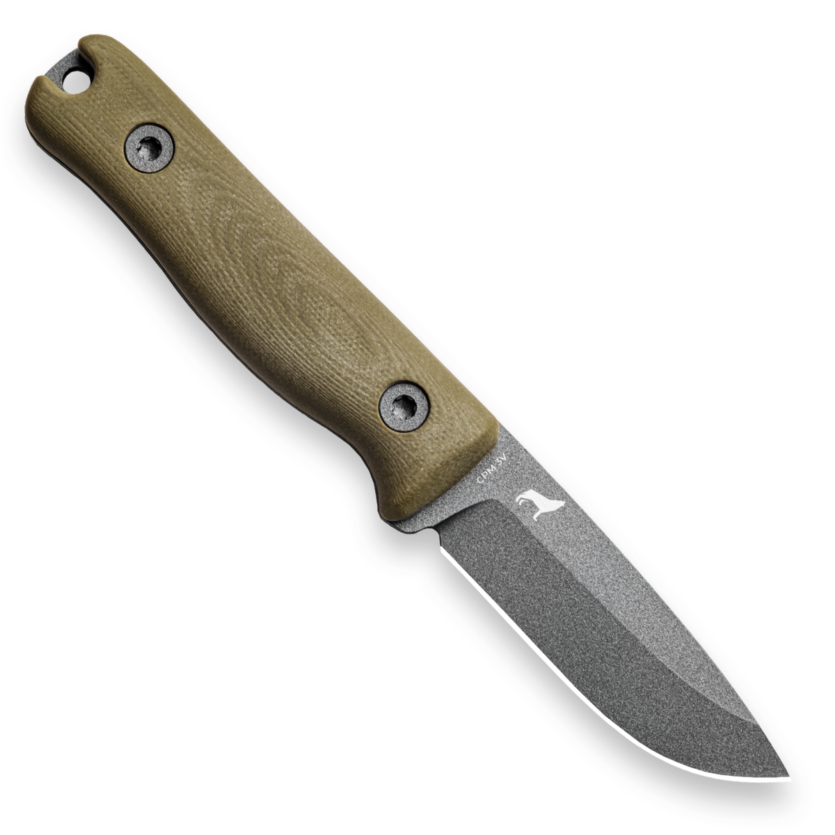 F3XC Extreme Conditions EDC Fixed Blade (CPM 3V, Tungsten, OD Green G10)