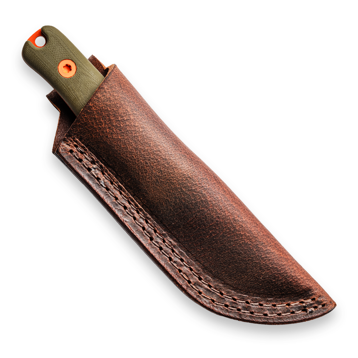 F3XC Extreme Conditions EDC Fixed Blade (CPM 3V, Hi-Vis Orange, OD Green G10)