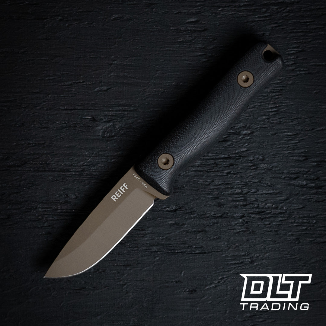 F3XC Extreme Conditions EDC Fixed Blade Knife (FDE, DLT Trading Exclusive)